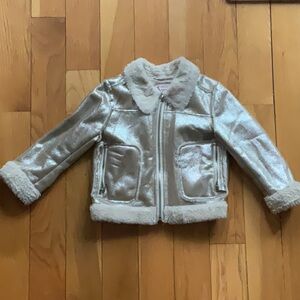 Design history jacket silver/gold combo size 3T